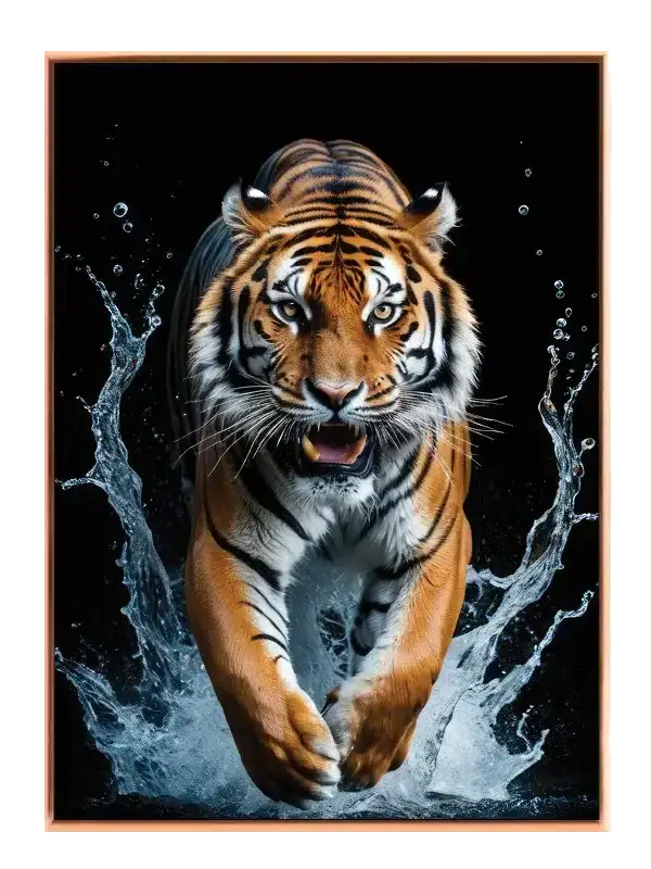 Tiger Running Plakat