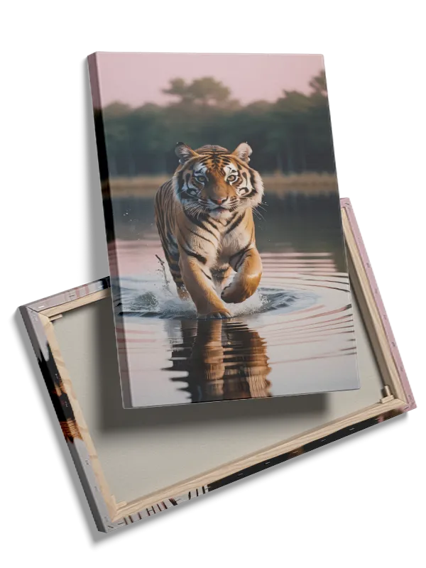 Tiger In Water Plakat