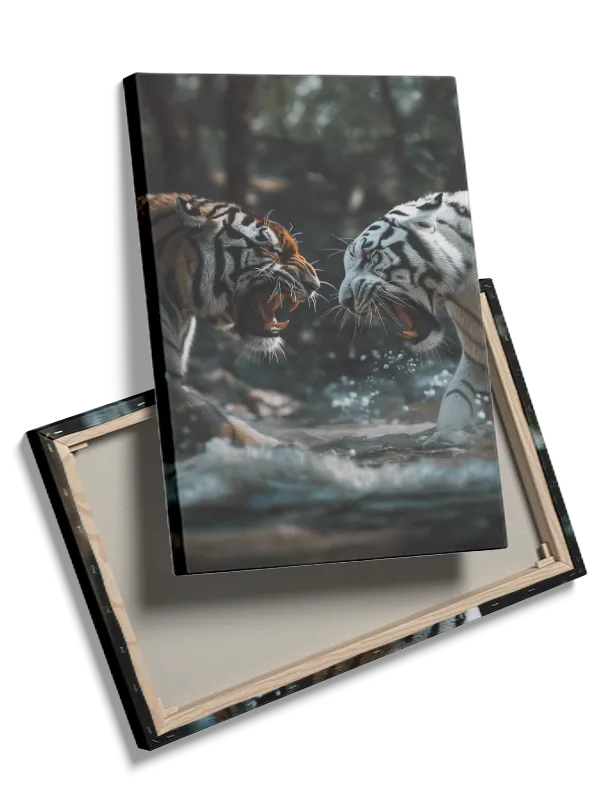 Tiger Confrontation Plakat
