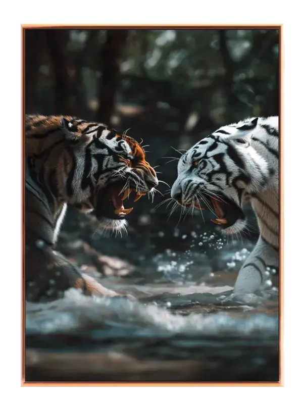 Tiger Confrontation Plakat