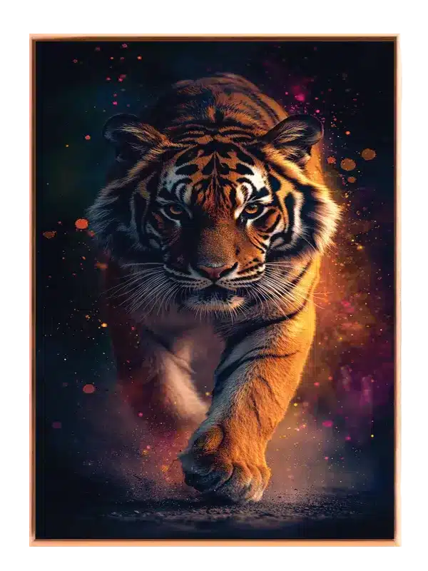 Tiger In Motion Plakat