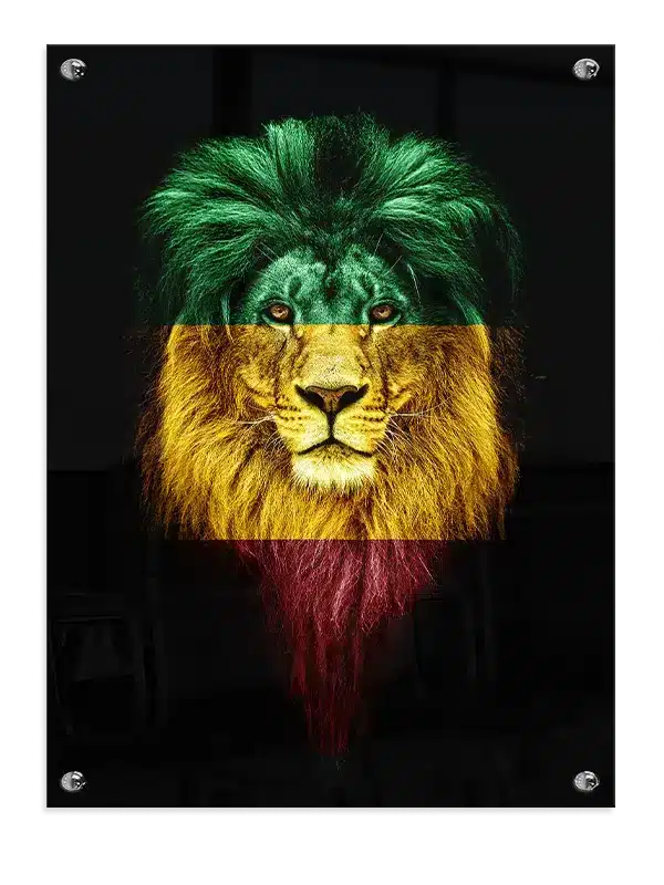 Lion Rasta Plakat