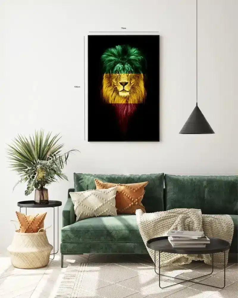 Lion Rasta Plakat