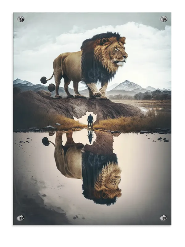 Lion Above Plakat