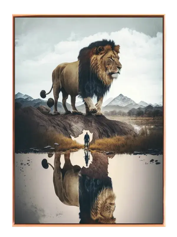 Lion Above Plakat