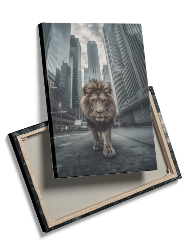 Lion Urban Plakat