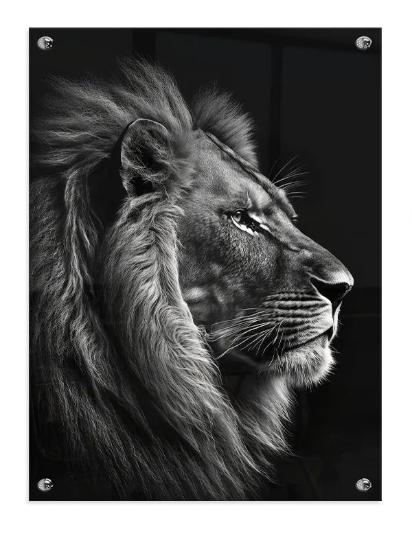 Lion Side Plakat