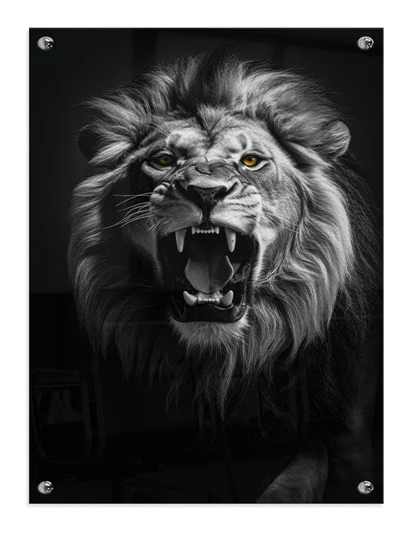 Roaring Lion No4 Plakat