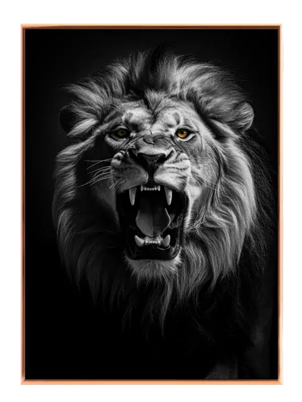 Roaring Lion No4 Plakat