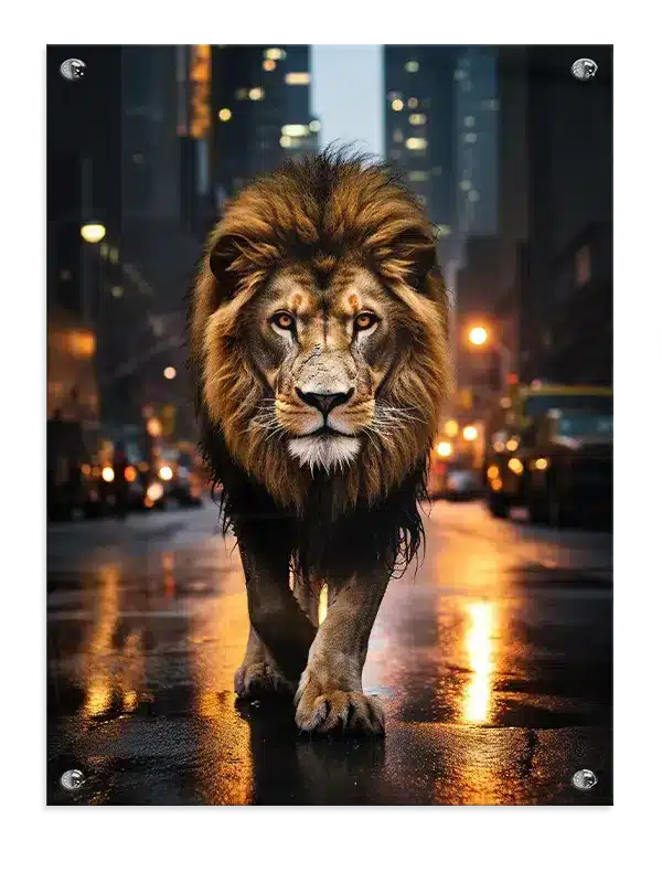 Lion Urban Walk Plakat