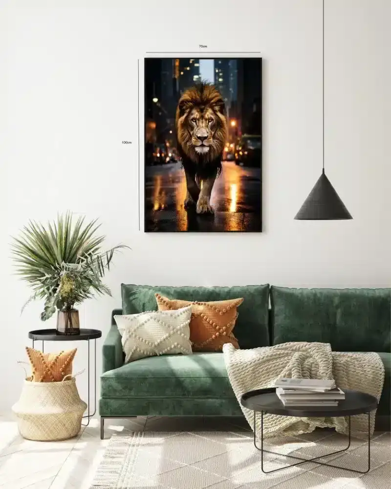 Lion Urban Walk Plakat