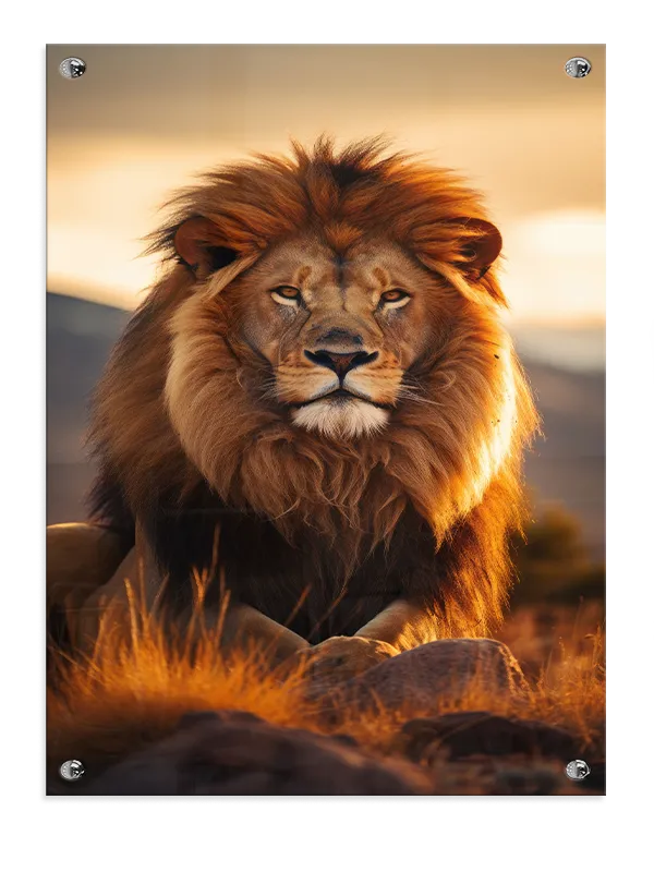 Lion Majesty Plakat