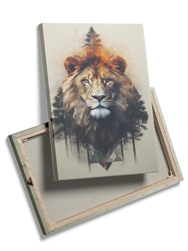 Lion Forest Plakat
