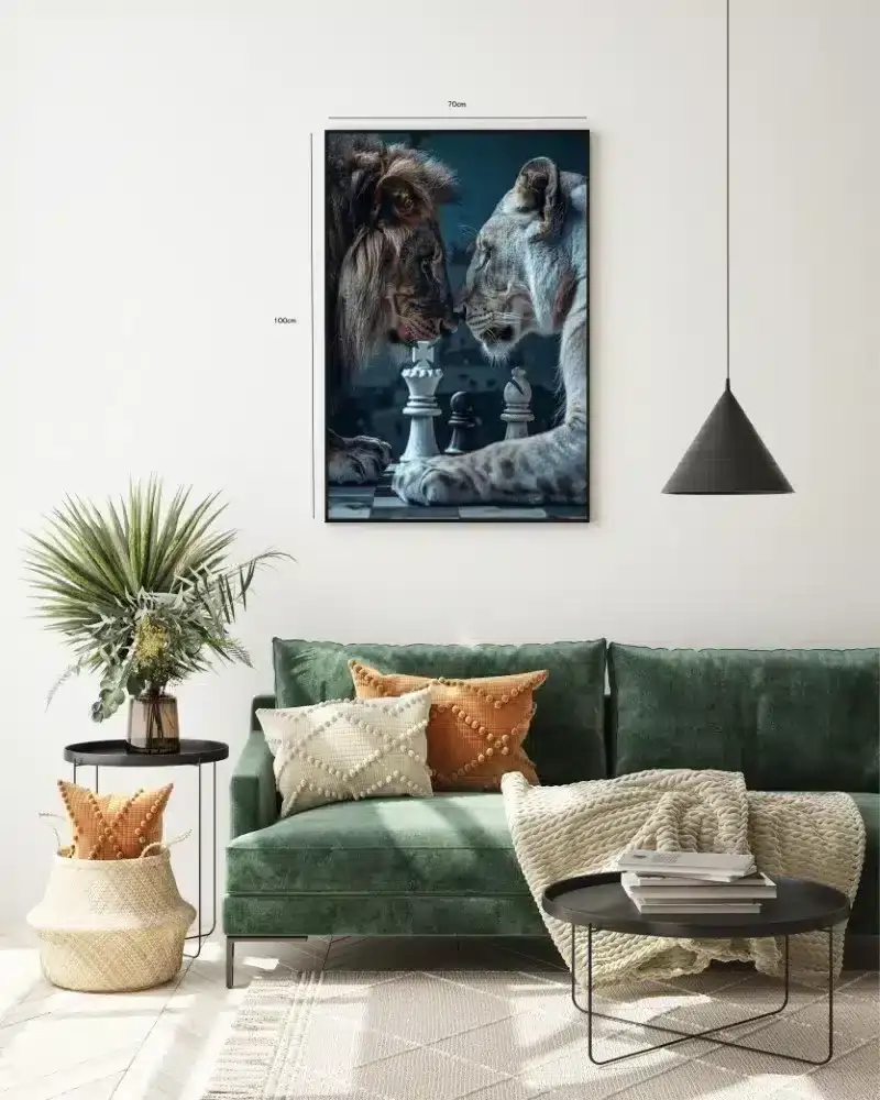 Lion Pair Plakat