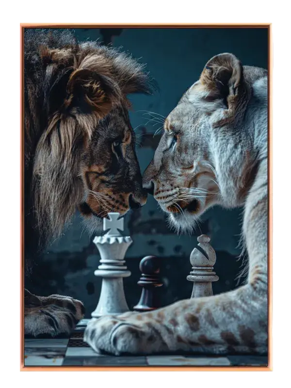 Lion Pair Plakat