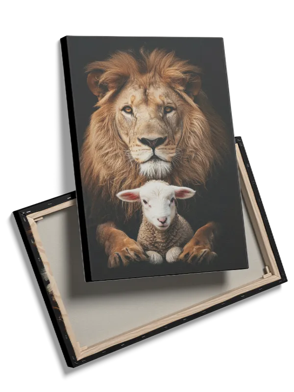 Lion With Plakat