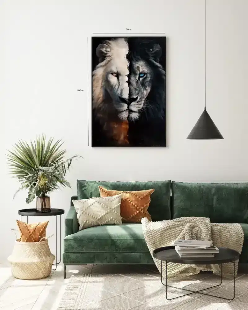 White And Plakat