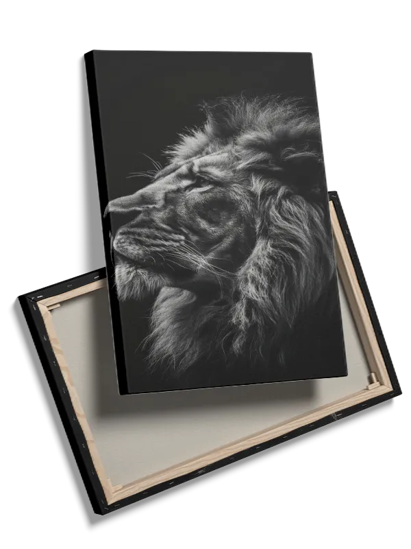 Lion Profile No3 Plakat