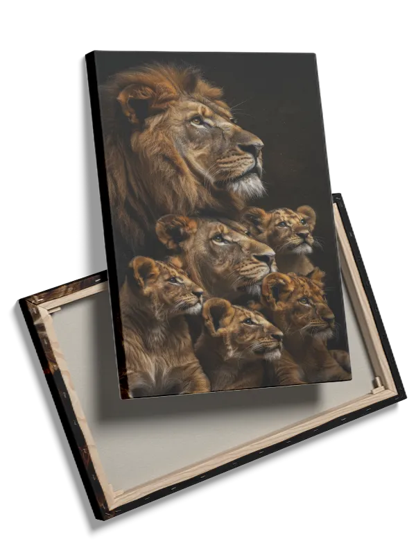Lion Family Plakat