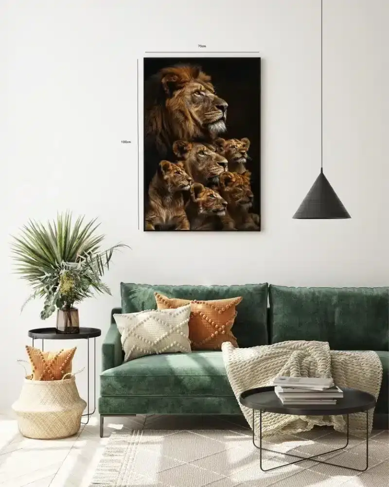 Lion Family Plakat