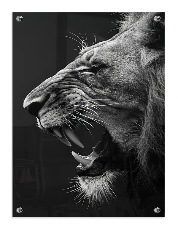 Lion Roar Plakat