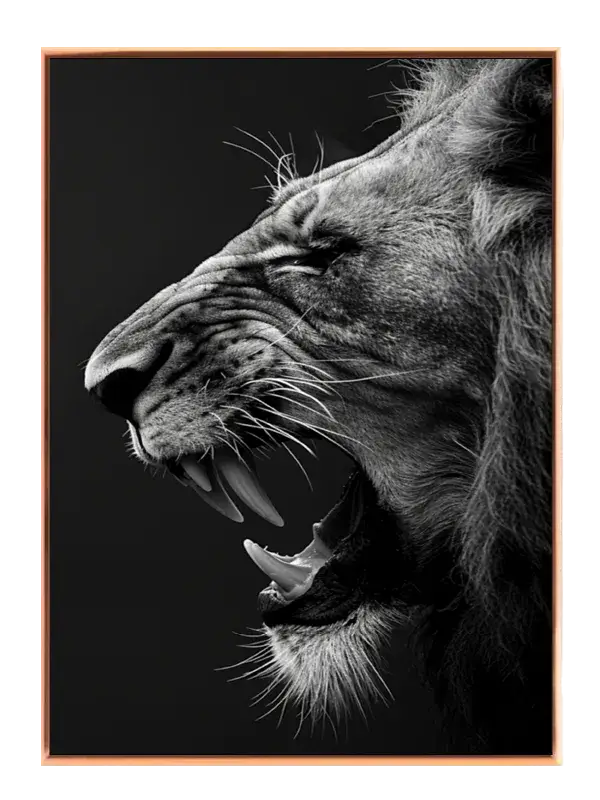 Lion Roar Plakat