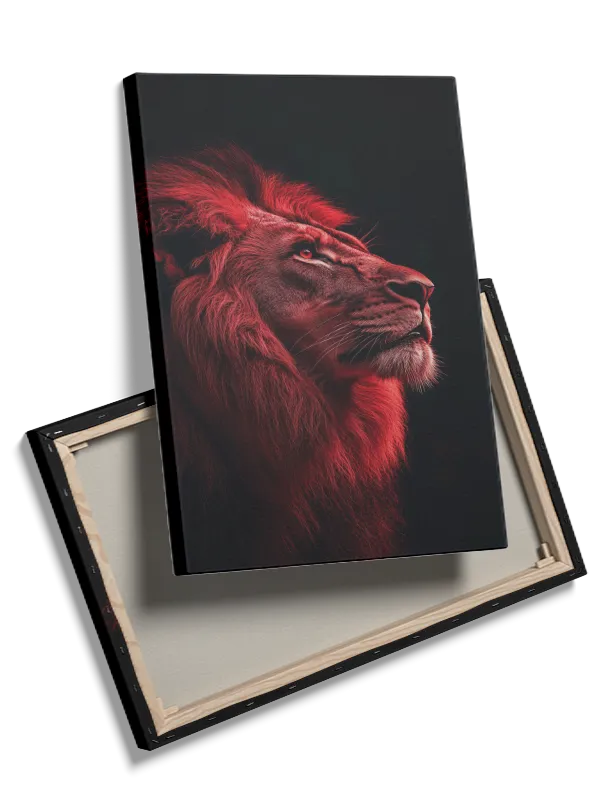 Lion Red Light Plakat