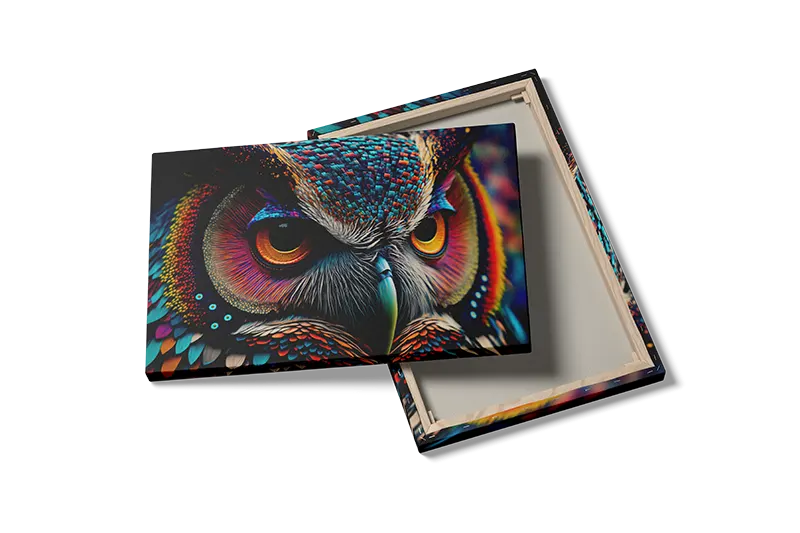 Colorful Owl Plakat