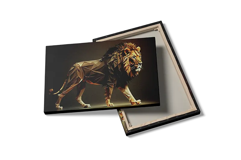 Lion Sculpture Plakat