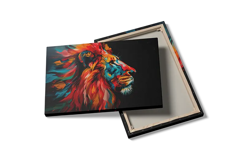 Colorful Lion Plakat