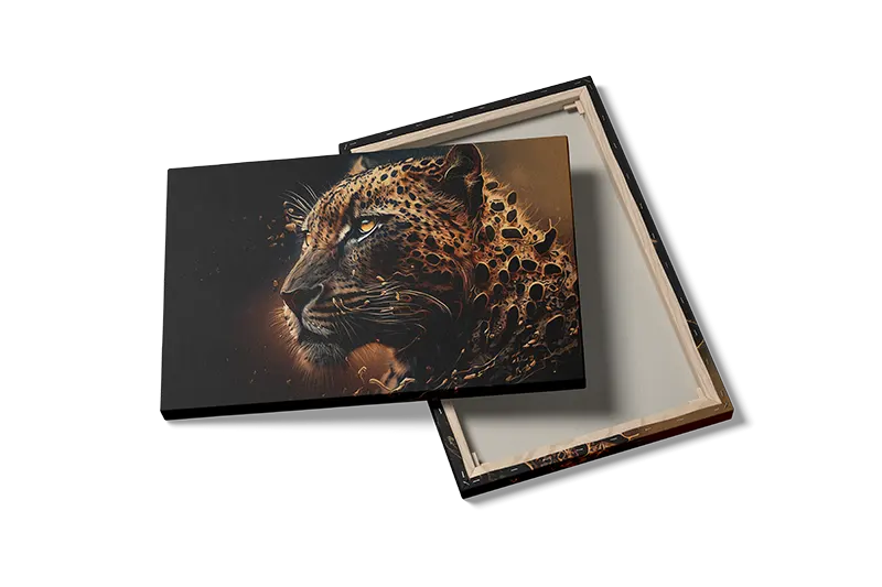 Leopard Profile Plakat