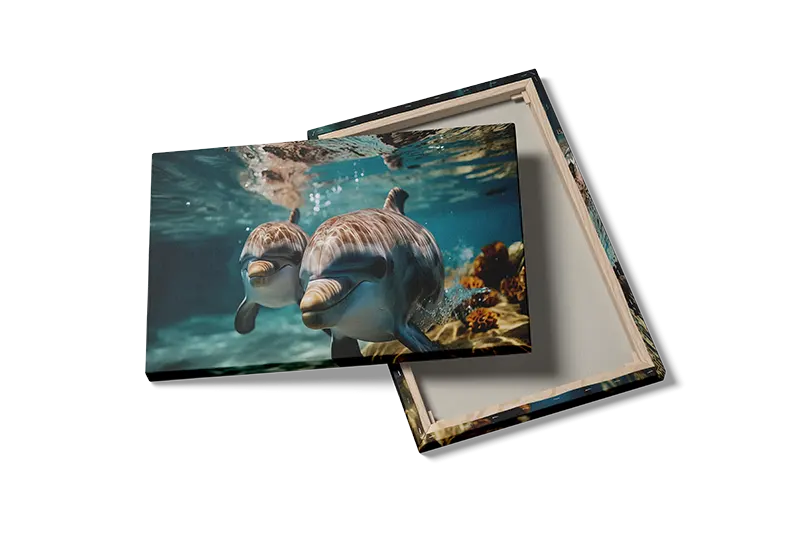 Bottlenose Dolphins Plakat