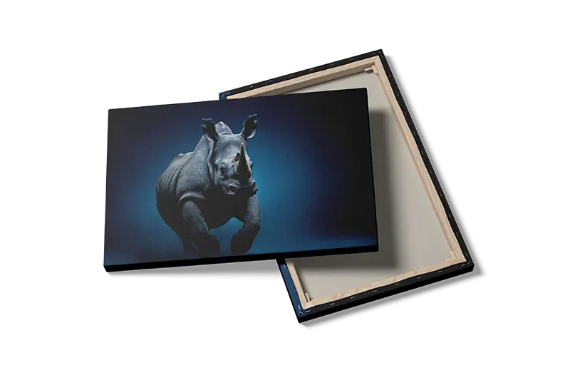Running Rhinoceros Plakat