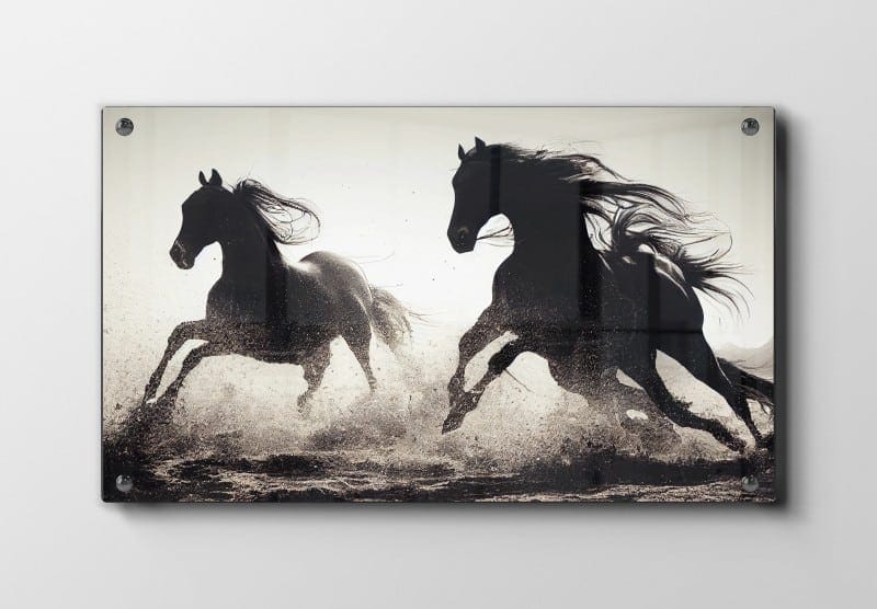 Running Horses Plakat