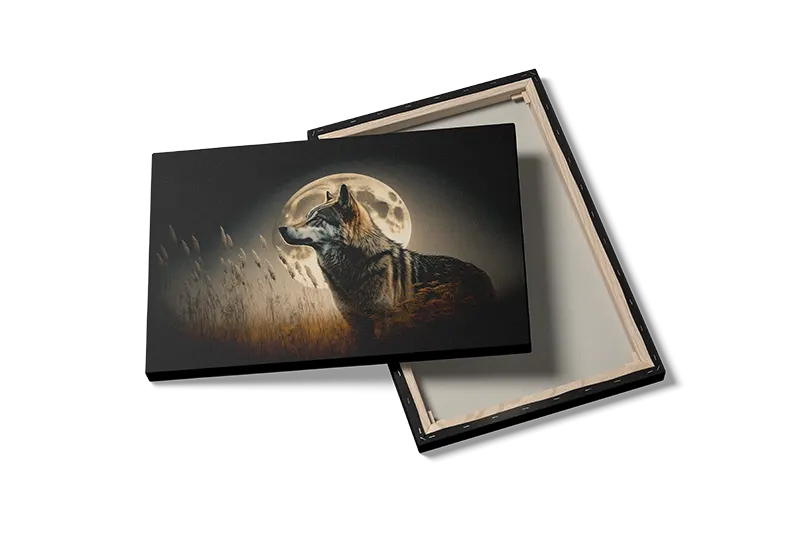 Wolf Full Moon Plakat