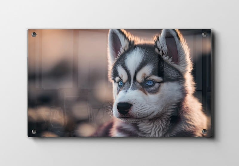 Siberian Husky Puppy Plakat