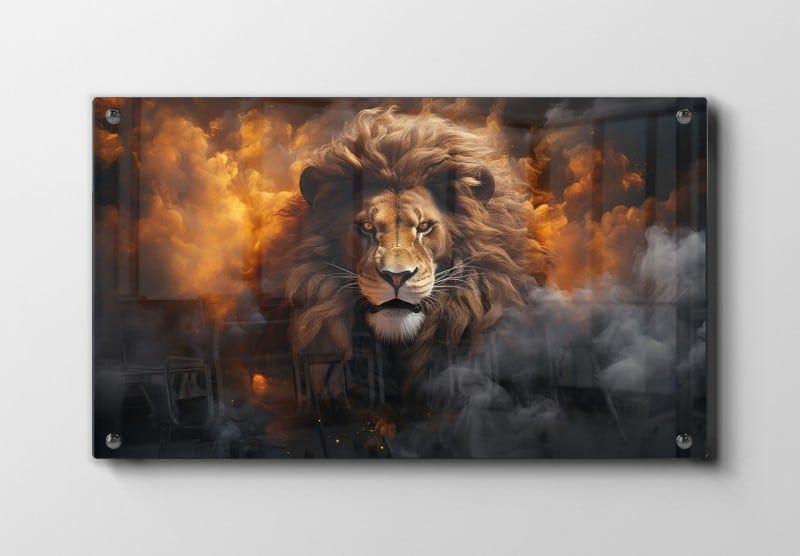 Lion In Plakat