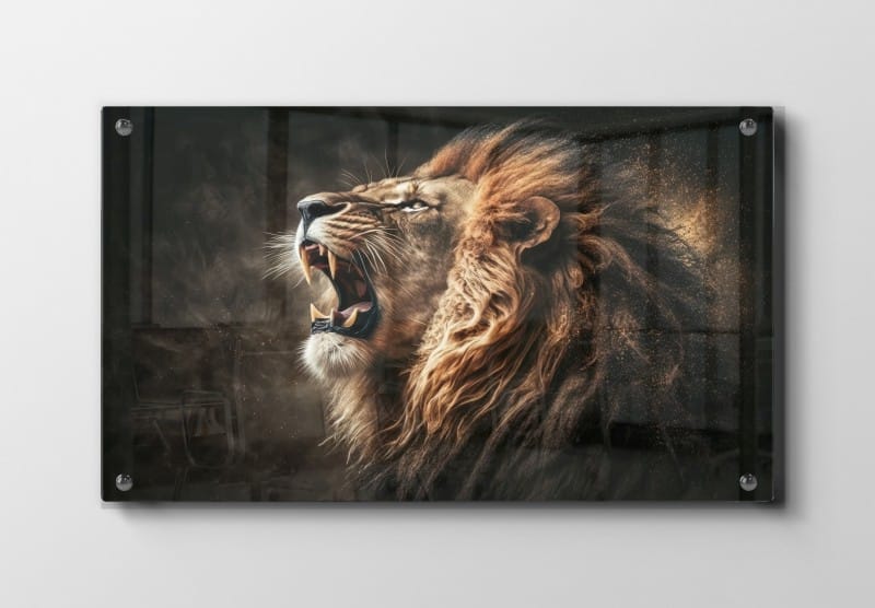 Roaring Lion No2 Plakat