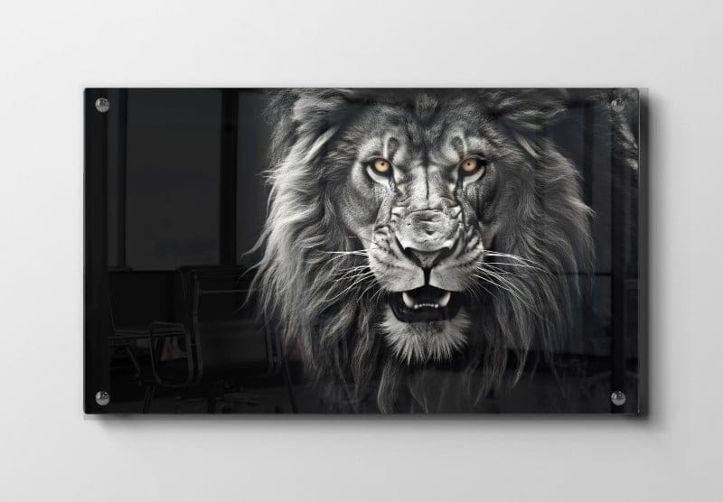 Lion Head Plakat