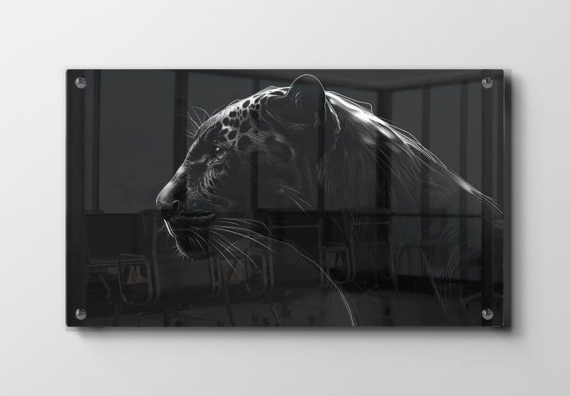 Ko Jaguar Side Profile Plakat