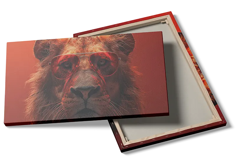 Lion With Sunglasses No2 Plakat