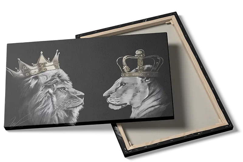 Lion King Pair Plakat