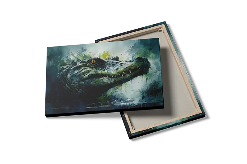 Crocodile Head Plakat