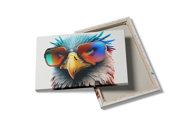 Bald Eagle Sunglasses Plakat