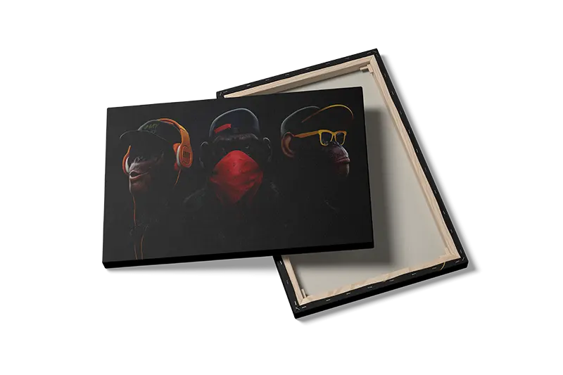 Chimpanzee Trio Plakat