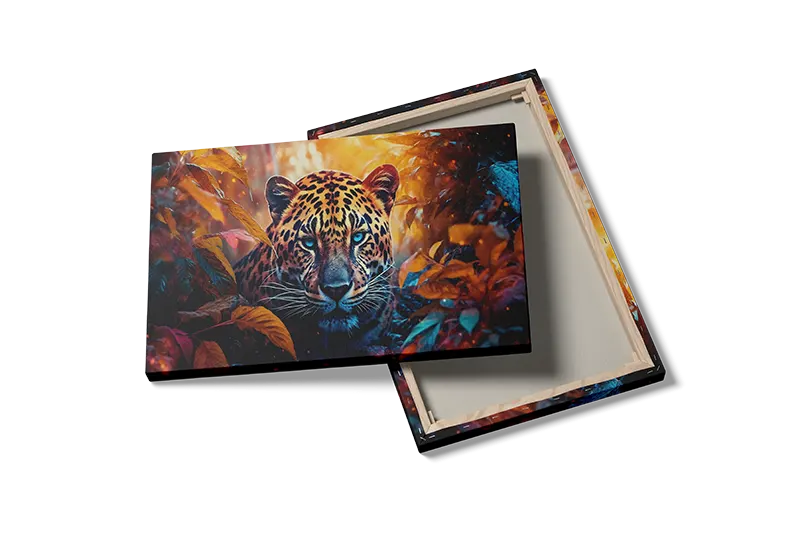 Ko Jaguar In Foliage Plakat