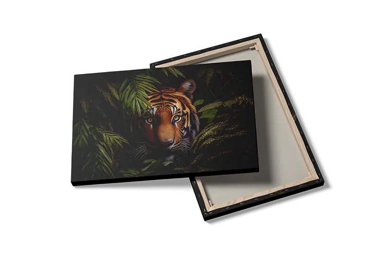 Tiger In Foliage Plakat