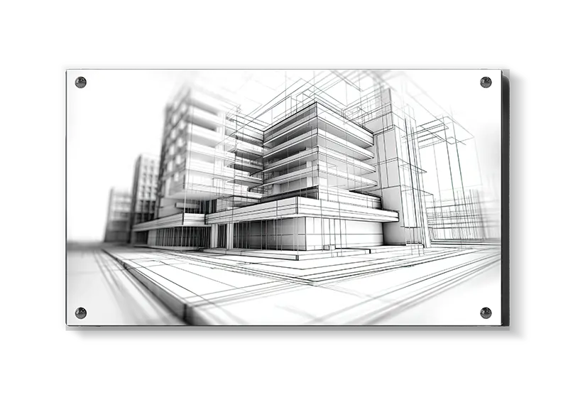 Moderne Arkitektur i Perspektiv