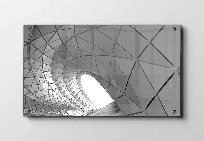 Futuristisk Geometrisk Spiral