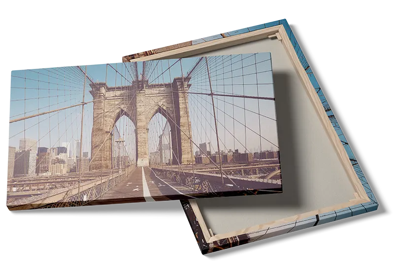 Brooklyn Bridge i Solskin
